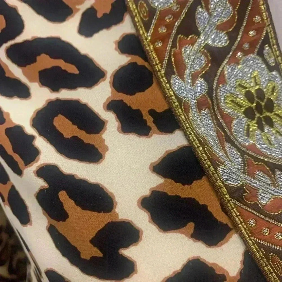 Leopard print silk dress - Picture 6 of 14